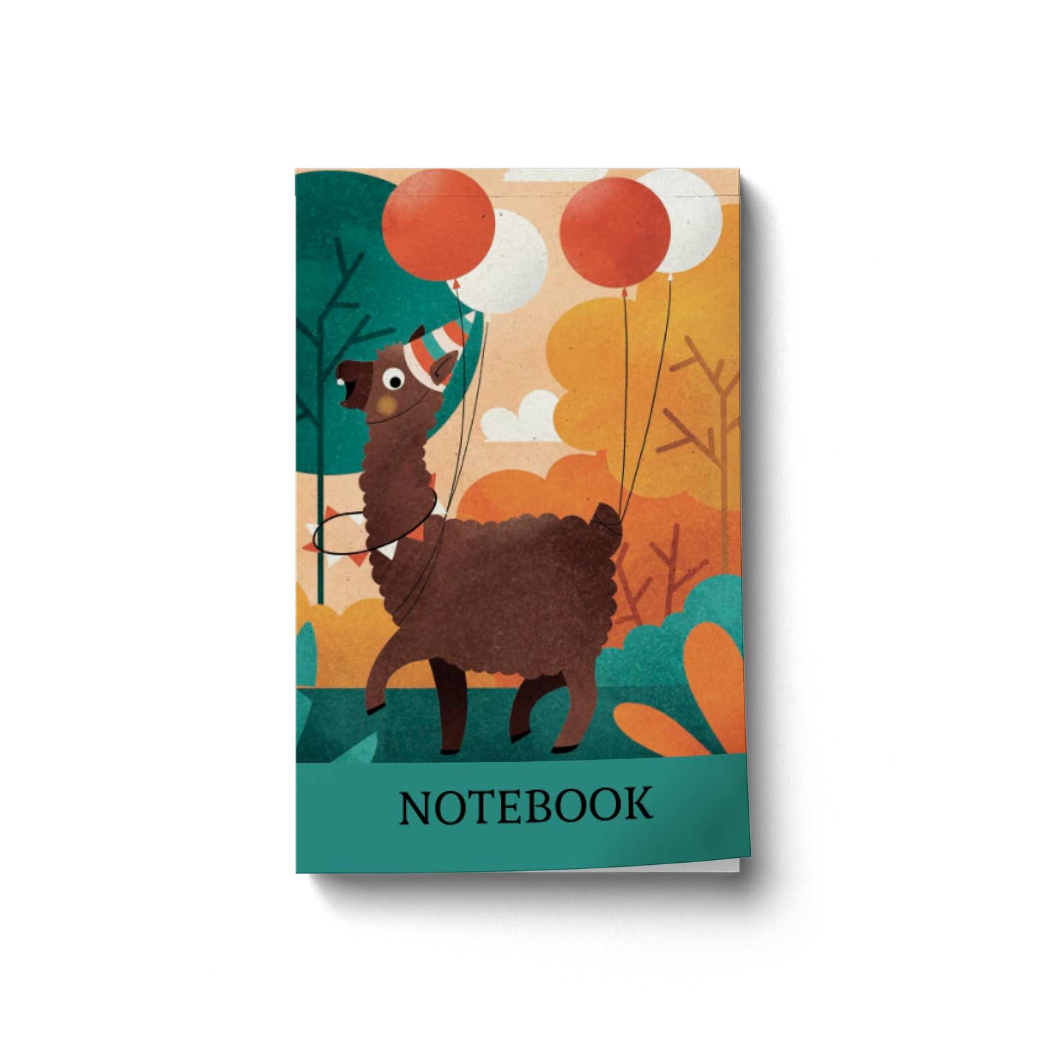 Alpaca Gustavo – Taccuino 80 pagine bianche formato 12,7x20,3 cm